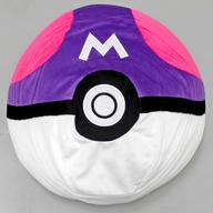 ぬいぐるみ マスターボール めちゃでかモンスターボール・マスターボールぬいぐるみ 「ポケットモンスター サン＆ムーン」 Bild 1