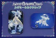 バッジ・ピンズ(キャラクター) ルザミーネ＆ウツロイド スクエア缶バッジ2個セット 「ポケットモンスター サン・ムーン」 ポケモンセンター限定 Bild 1