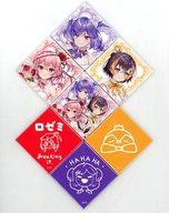 バッジ・ピンズ 全7種セット 「バーチャルYouTuber にじさんじ NIJISANJI EN ランダムスクエア缶バッジ」 OBSYDIA 1st Anniversary Goods