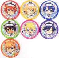 バッジ・ピンズ 全7種セット ホログラム缶バッジ〜NAMJATOWN コラボ〜 「劇場版 うたの☆プリンスさまっ♪ マジLOVEスターリッシュツアーズ」 ナムコ限定