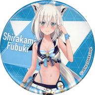 バッジ・ピンズ 白上フブキ(通常Ver.) 「バーチャルYouTuber ホロライブ ホロライブ・サマー2023 in マルイ 缶バッジ 水着ver.」