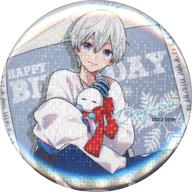 バッジ・ピンズ [単品] おらふくん(ドズル社) ホログラムおまけ缶バッジ 「おらふくん誕生日グッズ2023」 誕生日フルセット特典
