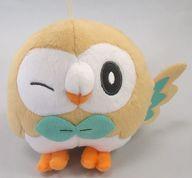 ぬいぐるみ モクロー コロっとまんまるぬいぐるみ〜チコリータ・キモリ・ナエトル・モクロー〜 「ポケットモンスター サン＆ムーン」