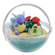 食玩 トレーディングフィギュア 3.サマーバカンス！(カメール＆スナバァ) 「ポケットモンスター テラリウムコレクション Four Seasons」