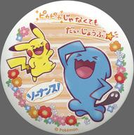 バッジ・ピンズ(キャラクター) ピカチュウ＆ソーナンス 「ポケットモンスター みんなでソ〜ナンス! 缶バッジコレクション」 ポケモンセンター限定