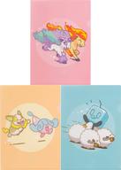 クリアファイル HELLO PONYTA A4クリアファイル3枚セット 「ポケットモンスター」 ポケモンセンター限定 圖片 1