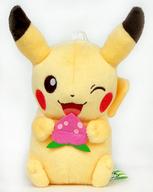 ぬいぐるみ ピカチュウ(座り/モモンのみ) ぬいぐるみ Pokemonlife＠picnic 「ポケットモンスターXY＆Z」 画像 1