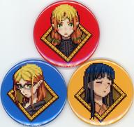 캔배지 컬렉션 C.엘프&아저씨엘프&사와에 [이세계 아저씨×SEGA GAMES GLORIOUS POPUP STORE] 이미지 1