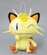 ぬいぐるみ ニャース でっかいコロっとまんまるぬいぐるみ わるだくみ〜ニャース・ピチュー・ルカリオ〜 「ポケットモンスター」 imagen 1