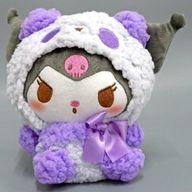 Sanrio Characters Kuromi Fluffy Panda Plush -Girls- image 1