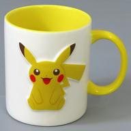 피카츄 볼록 머그컵 Pokemon Cafe 「포켓몬스터 Pokemon Cafe」 대상 기념품 포함 메뉴 주문 특전 이미지 1