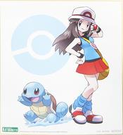 紙製品(キャラクター) リーフ＆ゼニガメ ありがひとし氏イラスト色紙 「ポケットモンスター ファイアレッド・リーフグリーン ARTFX J リーフ with ゼニガメ 1/8 PVC製塗装済み完成品」 コトブキヤショップ＆ポケモンセンター購入特典 圖片 1