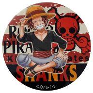 バッジ・ピンズ(キャラクター) シャンクス(少年時代) 「ワンピース 輩〜YAKARA〜やから缶バッジYELLOW」 麦わらストア限定