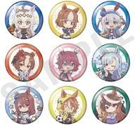 バッジ・ビンズ 全9種セット 「ウマ娘 シンデレラグレイ らぶいっと!シリーズ トレーディング缶バッジ」 圖片 1