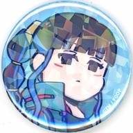 Fate/Grand Order Tlaloc Trading Hologram Can Badge Rainy Season Ver.