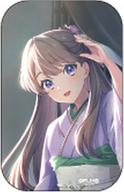 Badge: Love Live! Renno Sora Academy School Idol Club - Fujishima Shiji (A) Trading Japanese Paper Style Can Badge Kaga Yuzen Collaboration Card Ver. image 1