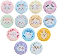 Candy Toy Chiikawa Embroidered Can Badge Biscuit All 13 Types Set 2 image 1