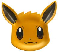 皿・茶碗(キャラクター) イーブイ プレート 「ポケットモンスター Pokemon Cafe」 イーブイのよくばりプレート有償特典 圖片 1