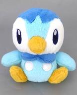 ぬいぐるみ ポッチャマ シンオウ地方 旅立ちの3匹ぬいぐるみ 「一番くじ Pokemon 30th ANNIVERSARY vol.1」 F賞 gambar 1