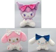 ぬいぐるみ 全3種セット こてっとぺったんぬいぐるみ〜マイメロディ・クロミ・シナモロール〜 「サンリオキャラクターズ」