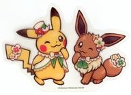 シール・ステッカー ピカチュウ＆イーブイ(カーニバル衣装/ウインク) ステッカー 「ポケットモンスター ポケパーク カントー」 imagen 1