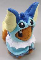 ぬいぐるみ イーブイ(シャワーズポンチョ) ポンチョシリーズ ぬいぐるみ 「ポケットモンスター」 ポケモンセンター限定 gambar 1