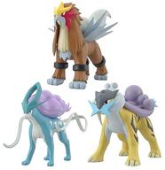 食玩 トレーディングフィギュア ポケモンスケールワールド ジョウト地方 ライコウ＆エンテイ＆スイクン プレミアムバンダイ＆ポケモンセンター限定 画像 1