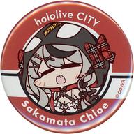 バッジ・ピンズ 沙花叉クロヱ 「バーチャルYouTuber ホロライブ hololiveCITY ATTRACTIONS 缶バッジ」