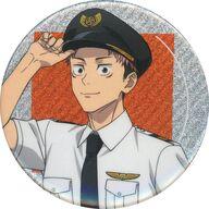 Can Badge Yuji Itadori (No Logo) Anime Jujutsu Kaisen 5th Anniversary x Haneda Airport Garden Trading Can Badge image 1