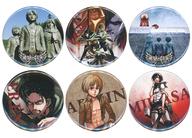 Attack on Titan Badge & Pin Set (Oyama Dam Statue Ver.) - 6-Piece Set image 1