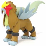 Entei Trading Figure - Pokemon Scale World Johto Region Raikou & Entei & Suicune image 1