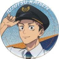 Jujutsu Kaisen Yuji Itadori Trading Tin Badge 5th Anniversary Haneda Airport Garden
