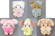 ぬいぐるみ 全5種セット 抱きしめおリボンぬいぐるみ 「mikko characters」 gambar 1