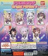 紙製品 ガチャ台紙 「バーチャルYouTuber ホロライブ アクリルスタンド Bright Parade 3」