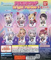 紙製品 ガチャ台紙 「バーチャルYouTuber ホロライブ アクリルスタンド Bright Parade 4」 图片 1