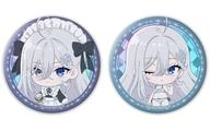 バッジ・ビンズ 幽鬼 オーロラ缶バッジ2個セット GHOST HOUSE ver. ＆ CLOUDY BEACH ver. 「TVアニメ 死亡遊戯で飯を食う。」 圖片 1