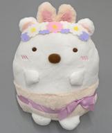 ぬいぐるみ しろくま うさぎへんしんぬいぐるみ 「一番くじ すみっコぐらし〜ふしぎなうさぎのおにわテーマ〜」 A賞 image 1