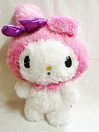 ぬいぐるみ マイメロディ 3LくたっこBIGぬいぐるみ-おそろいリボン- 「マイメロディ」 image 1
