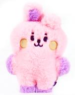ぬいぐるみ COOKY(ジョングク) ベビーフラットファーぬいぐるみ Purple Heart Edition 「BT21」