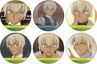 バッジ・ビンズ 全6種セット 「名探偵コナン 場面写トレーディングホログラム缶バッジ 安室透collection vol.3」