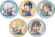 バッジ・ビンズ 全5種セット 「呪術廻戦 懐玉・玉折 呪術廻戦 ポップアップショップ〜Cycling〜 トレーディングちびキャラホログラム缶バッジ 休憩ver.」 Bild 1