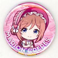 バッジ・ピンズ 姫崎莉波(ミニキャラ) 「学園アイドルマスター×マリオンクレープ 缶バッジ 03/クレープ風ドレスver.(描き下ろし＆ミニキャライラスト)」