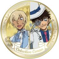 バッジ・ビンズ 6.安室透＆怪盗キッド 「名探偵コナン トレーディングゴールドメタル缶バッジ バルーン」 Bild 1