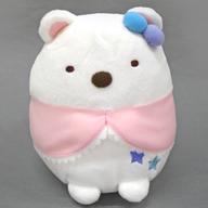 ぬいぐるみ しろくま パステルポンチョぬいぐるみ 「すみっコぐらし」 gambar 1