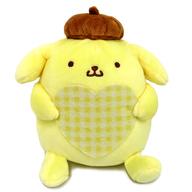 ぬいぐるみ ポムポムプリン おたきゅん ぬいぐるみ 〜ハグ缶バッジ〜 「サンリオキャラクターズ」