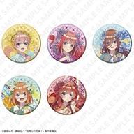 Box Trading Glitter 100mm Can Badge - The Quintessential Quintuplets image 1
