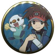 バッジ・ピンズ(キャラクター) 主人公(男の子)＆ミジュマル 「ポケットモンスター 缶バッジコレクション 〜イッシュ地方編B〜」ポケモンセンター限定 gambar 1