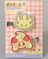 アクセサリー(非金属) マホミル＆マホイップ ポケピース ラバーヘアクリップ 「ポケットモンスター」