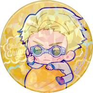 バッジ・ピンズ 七海建人 「TVアニメ 呪術廻戦×チュッパチャプス POP UP SHOP in HMV ホログラム缶バッジ」 图片 1