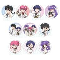 バッジ・ビンズ 全10種セット 「らんま1/2 トレーディング缶バッジ ぬいぐるみといっしょ」 gambar 1